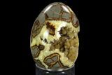 Calcite Crystal Filled Septarian Geode Egg - Utah #123848-1
